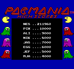 Pac-Mania - Only 3 ghosts :P - User Screenshot
